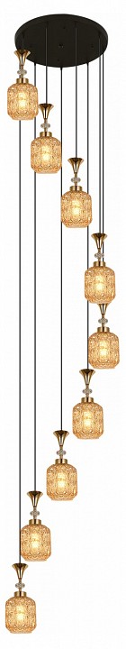 Подвесной светильник 02003-0.9-09 AMBER в интернет-магазине "Галерея света"