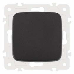 Выключатель одноклавишный без рамки Arte Milano 205 205.30-1.black в интернет-магазине "Галерея света"