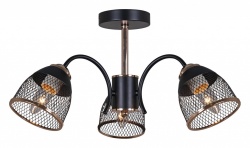 Люстра на штанге 01505-0.3-03 BK+FGD в интернет-магазине "Галерея света"