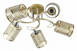 Потолочная люстра 01322-0.3-05 MATT GOLD+CR в интернет-магазине "Галерея света"