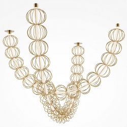 Подвесной светильник Maytoni Golden Cage MOD216PL-L42G3K в интернет-магазине "Галерея света"