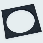 Рамка на 1 светильник Italline IT08-8014 IT08-8014 black в интернет-магазине "Галерея света"