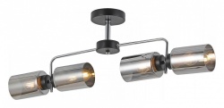 Люстра на штанге ILLUMICO  IL8249-4COU-79 BK CR в интернет-магазине "Галерея света"