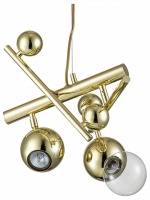 Подвесной светильник Indigo Saldo 11033/2P Gold в интернет-магазине "Галерея света"