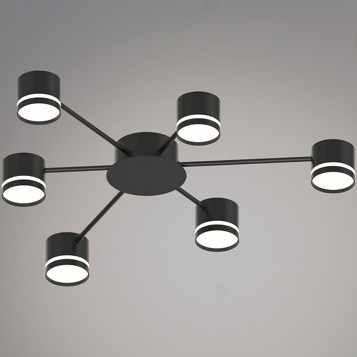 Потолочная люстра 06730-0.3-06 GX53 BK в интернет-магазине "Галерея света"