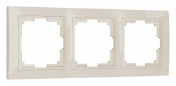 Рамка на 3 поста Werkel Snabb Basic (слоновая кость) W0032003 в интернет-магазине "Галерея света"