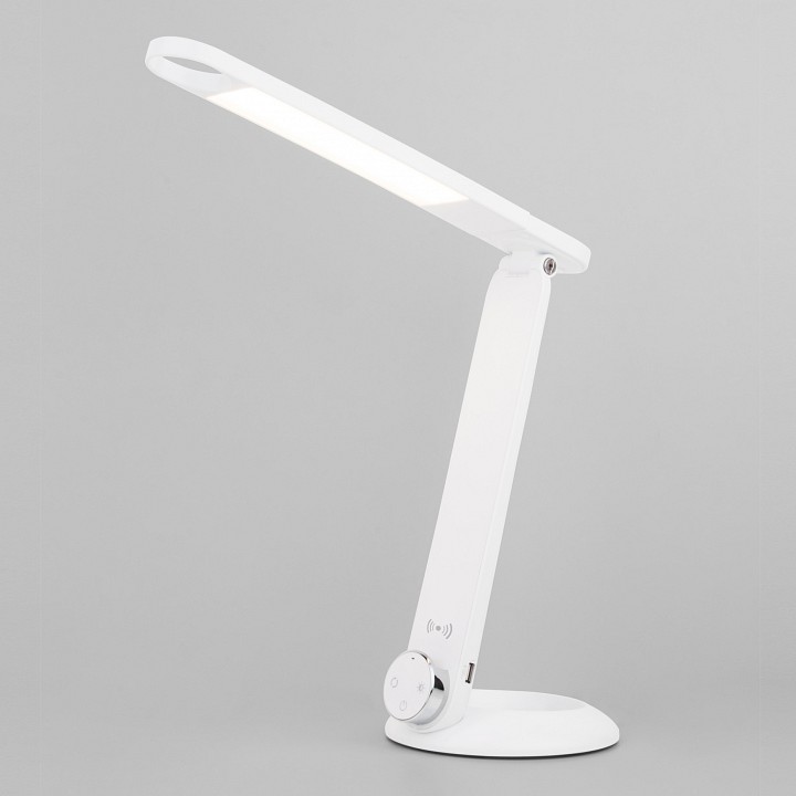 Настольная лампа офисная Eurosvet Action 80428/1 белый в интернет-магазине "Галерея света"