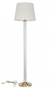 Плафон текстильный Newport 3690 Абажур к 3691/FL бежевый прямой в интернет-магазине "Галерея света"