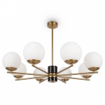 Люстра на штанге Freya Marble FR5230PL-08BS в интернет-магазине "Галерея света"