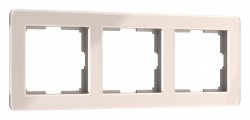 Рамка на 3 поста Werkel Acrylic (айвори) W0032743 в интернет-магазине "Галерея света"