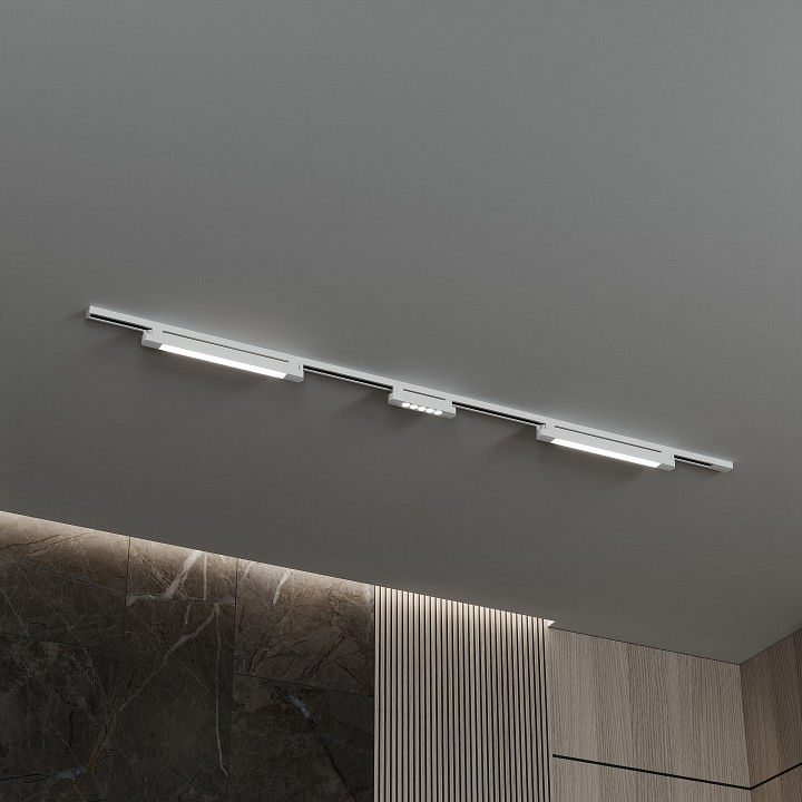 Комплект трековый Hesby Lighting №10 однофазная накладная Skylite HSBL_kompl_S010_NI2W4K в интернет-магазине "Галерея света"