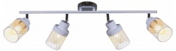Люстра на штанге  05905-0.8-04 WH+CR в интернет-магазине "Галерея света"