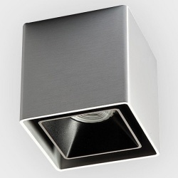 Накладной светильник Italline FASHION FX FASHION FX1 alu + FASHION FXR black в интернет-магазине "Галерея света"