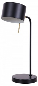 Настольная лампа офисная Arte Lamp Sebastian A7051LT-1BK в интернет-магазине "Галерея света"