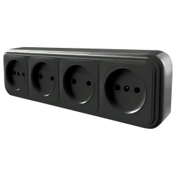 Розетка без заземления Stekker Stekker 39702 в интернет-магазине "Галерея света"