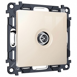 ТВ-розетка оконечная без рамки Ambrella Volt ALFA MA313005 в интернет-магазине "Галерея света"