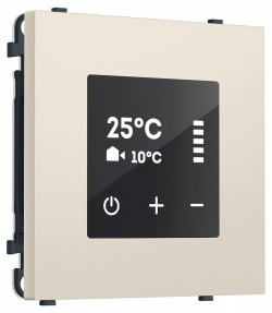 Терморегулятор сенсорный для теплого пола без рамки Ambrella Volt MS MS325910 в интернет-магазине "Галерея света"