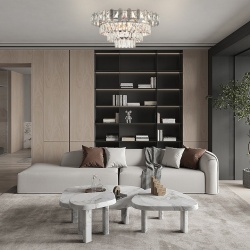 Люстра на штанге Arte Milano Sorrento-8109 378109/8/570 CR в интернет-магазине "Галерея света"