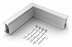 Соединитель угловой L-образный накладной Arlight S-LUX 030124 в интернет-магазине "Галерея света"