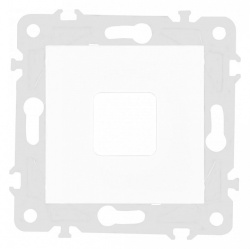 Розетка для вывод кабеля без рамки Arte Milano am-203 203.49-1.white в интернет-магазине "Галерея света"