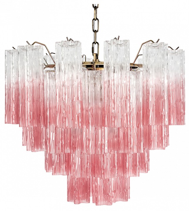 Подвесная люстра Loft it Murano 10580/600 Clear pink в интернет-магазине "Галерея света"