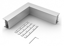 Соединитель угловой L-образный накладной Arlight S-LUX 030114 в интернет-магазине "Галерея света"