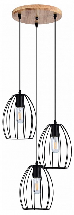 Подвесной светильник ILLUMICO  IL1011-3P-05 BK в интернет-магазине "Галерея света"