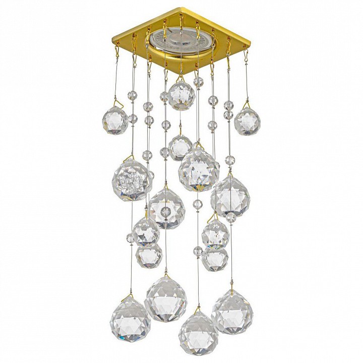 Встраиваемый светильник Dio D’Arte Tayo Gold Tayo GU10.5.14.8x8.104 G в интернет-магазине "Галерея света"