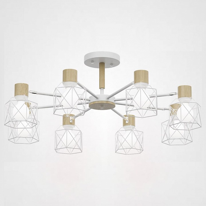 Люстра на штанге Imperiumloft Corf White CORF-B01 в интернет-магазине "Галерея света"