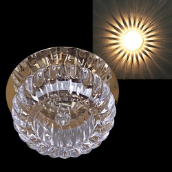 Встраиваемый светильник 17247-9.0-001GS G9 GD в интернет-магазине "Галерея света"