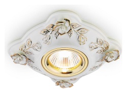 Встраиваемый светильник Ambrella Light Dising D5504 D5504 W/GD в интернет-магазине "Галерея света"