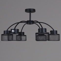 Люстра на штанге 68010-0.3-06 BK в интернет-магазине "Галерея света"