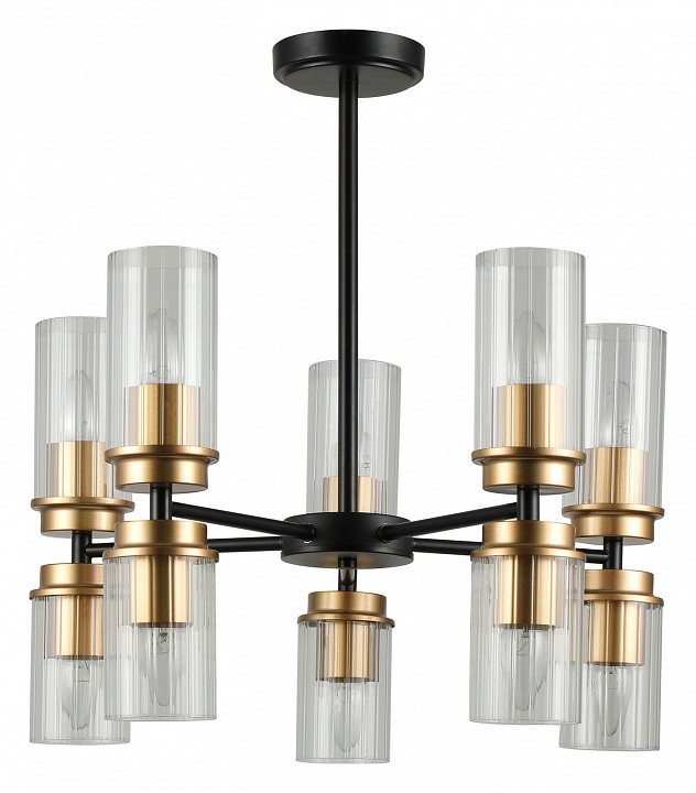 Люстра на штанге 74671-0.3-5+5 в интернет-магазине "Галерея света"