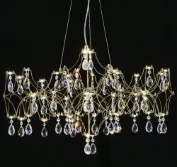 Подвесная люстра MyFar Ileria MR2653-57P-50AD в интернет-магазине "Галерея света"