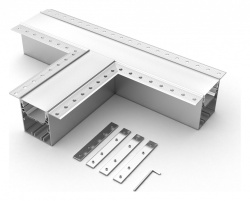 Соединитель угловой T-образный накладной Arlight S-LUX 030133 в интернет-магазине "Галерея света"