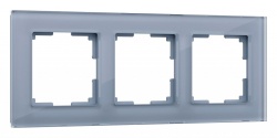 Рамка на 3 поста Werkel Favorit (серый) W0031115 в интернет-магазине "Галерея света"