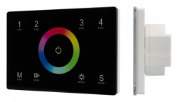 Панель-регулятора цвета RGB сенсорная встраиваемая Arlight SMART 28403 в интернет-магазине "Галерея света"