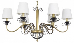 Подвесная люстра Arti Lampadari Lenola Lenola E 1.1.6 AG в интернет-магазине "Галерея света"