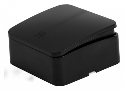 Выключатель двухклавишный с подсветкой Stekker София 49294 в интернет-магазине "Галерея света"