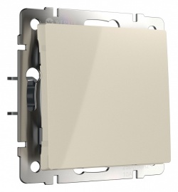 Выключатель проходной одноклавишный без рамки Werkel слоновая кость W1112003 в интернет-магазине "Галерея света"
