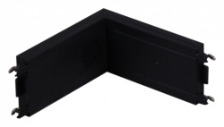 Соединитель угловой внутренний для треков накладных RL 06103 inner connector BK в интернет-магазине "Галерея света"