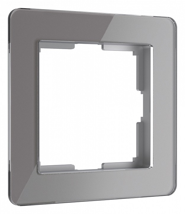 Рамка на 1 пост Werkel Acrylic (графит) W0012704 в интернет-магазине "Галерея света"