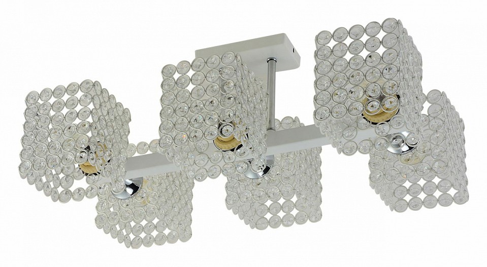 Люстра на штанге 01335-0.3-06 WH+CR в интернет-магазине "Галерея света"