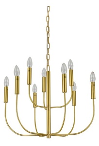 Подвесная люстра Newport  34909/C brass в интернет-магазине "Галерея света"