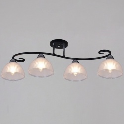 Люстра на штанге  66360-0.3-04 BK+CR в интернет-магазине "Галерея света"