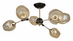 Люстра на штанге Arte Lamp Seppia A4211PL-6BK в интернет-магазине "Галерея света"