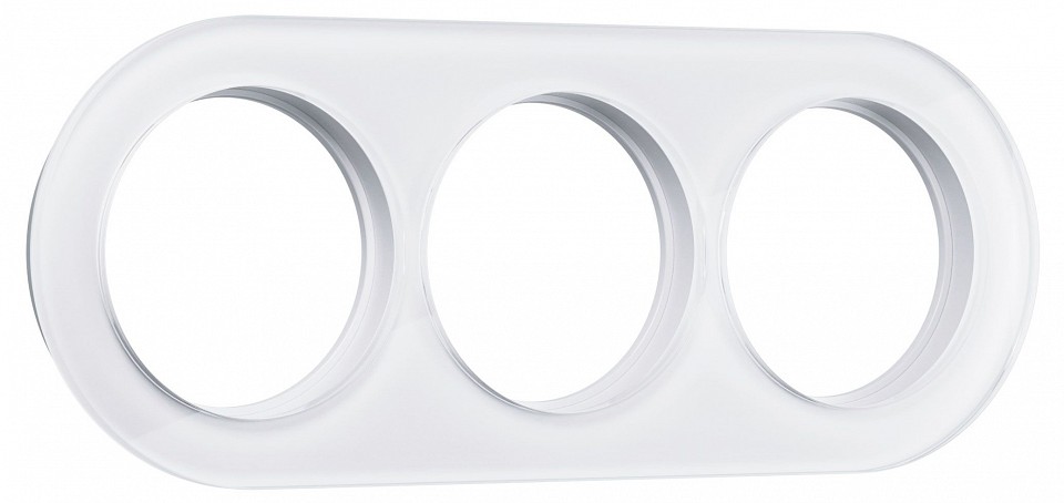 Рамка на 3 поста Werkel Ретро (белый) W0035101 в интернет-магазине "Галерея света"