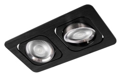Встраиваемый светильник Loft it Trick 10342/2 Black в интернет-магазине "Галерея света"
