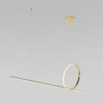 Подвесной светильник Eurosvet Mist 90266/1 золото в интернет-магазине "Галерея света"