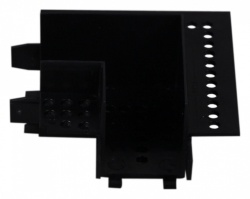 Соединитель угловой L-образный для треков встраиваемых RL 06202 corner connector BK в интернет-магазине "Галерея света"